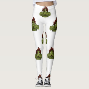 Leggings emoji hembras zombi