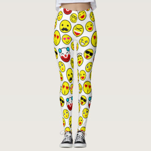 Leggings emojis de payasos divertidos