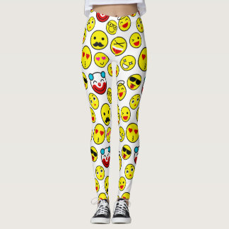 Leggings emojis de payasos divertidos