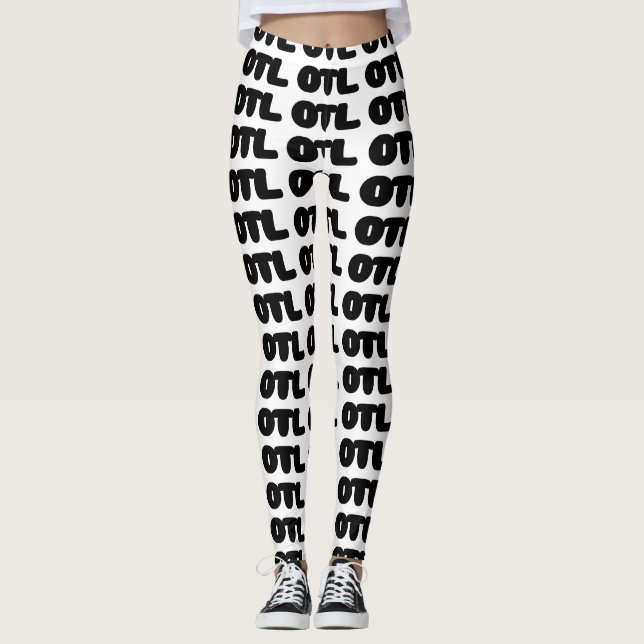 Leggings Emoticon OTL ~ Argot coreano (Anverso)