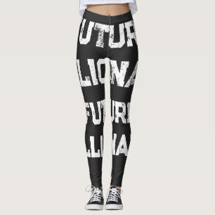 Leggings Emprendedor Inspirador Millonario Futuro