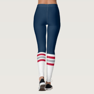 Leggings Empresa de gimnasia de Navy Blue Team