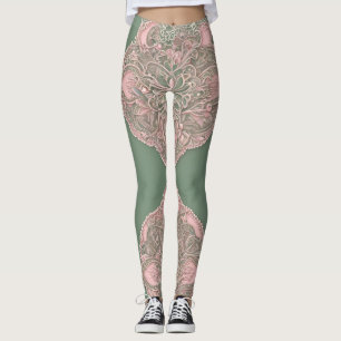Leggings En el arte de la IA forestal