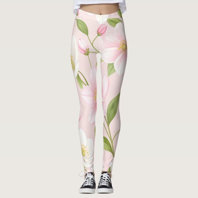 Leggings En el Jardín del Amanecer (Anverso)