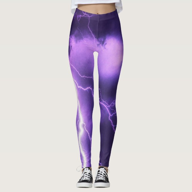 Leggings en el poder del trueno nocturno (Anverso)