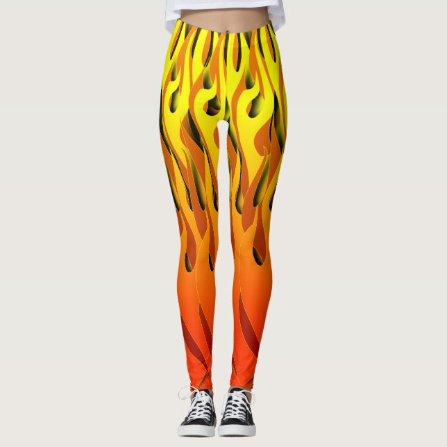 Leggings En las polainas del fuego (Anverso)