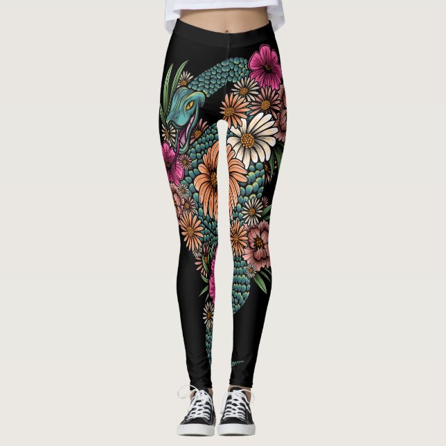 Leggings En mi jardín (Anverso)