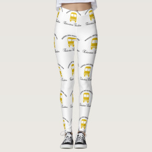 Leggings Enablers de la educación del conductor del autobús