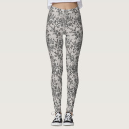 Leggings Encaje negro