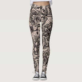 Leggings Encaje Suntuoso