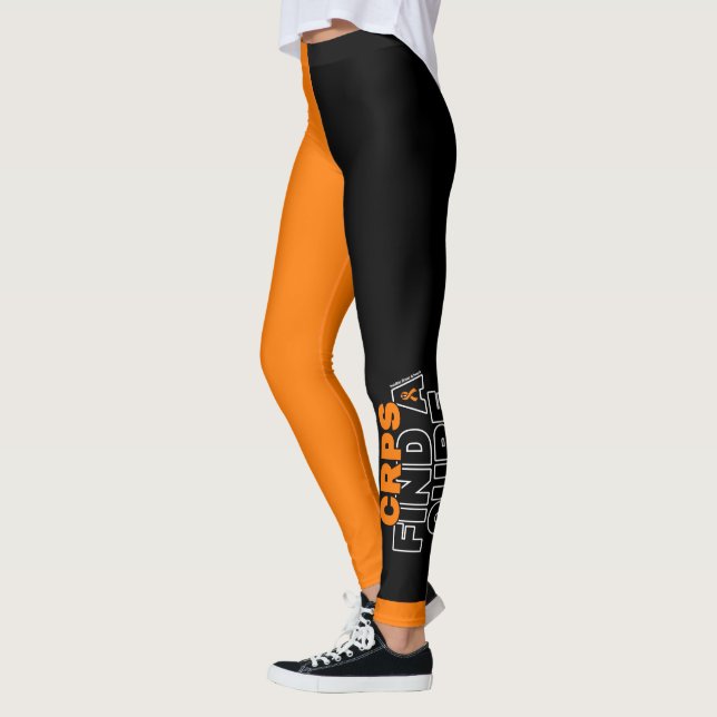 LEGGINGS ENCONTRAR UNA CURA/NEGRO...CRPS (Izquierda)