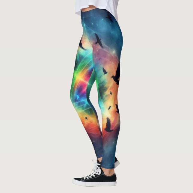 Leggings Energía cósmica triangular (Izquierda)