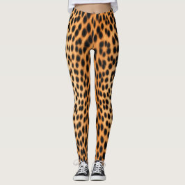Leggings Energía de Leopardo Salvaje – Moda de Impresión An