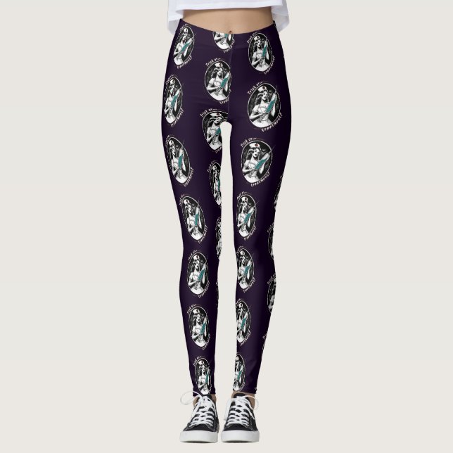 Leggings Enfermera de Halloween (Anverso)
