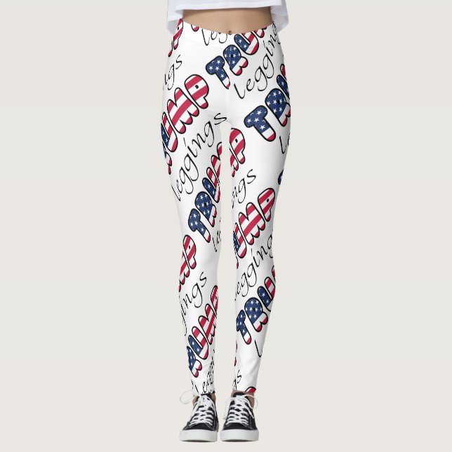Leggings Engranaje patriótico de la elección de las (Anverso)