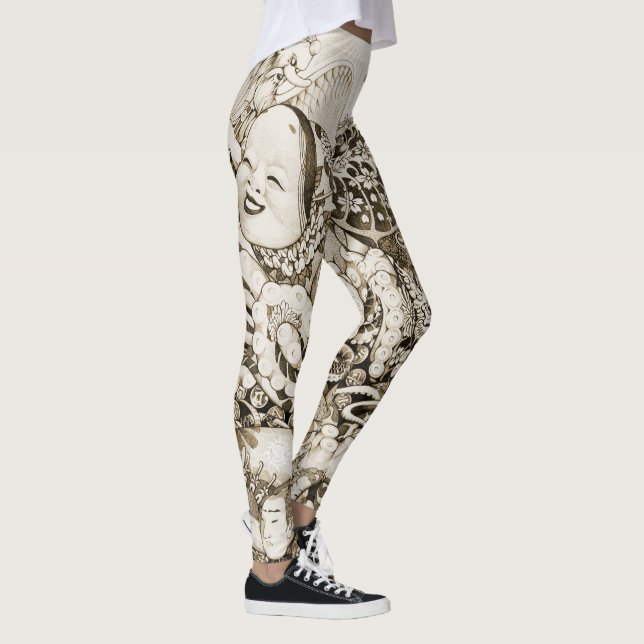 Leggings enigmatic octopus@miyairi (Derecha)