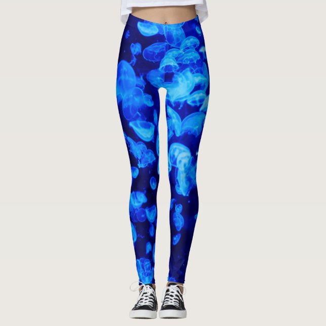 Leggings Enjambre de medusas (Anverso)