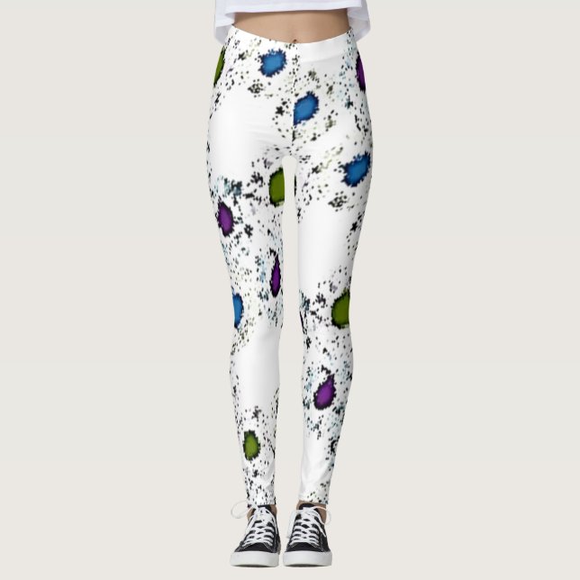 Leggings Enjambres de color (Anverso)