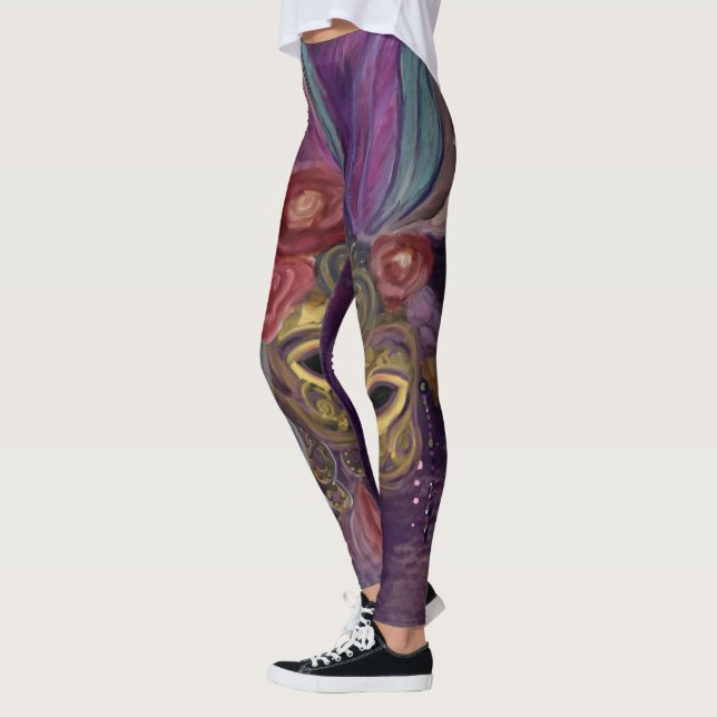 LEGGINGS ENMASCARADO VENECIA ARTE (Izquierda)
