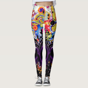 Leggings Enrrollado musical de los altavoces modernos