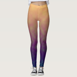 Leggings Ensoñación del Crepúsculo Dorado