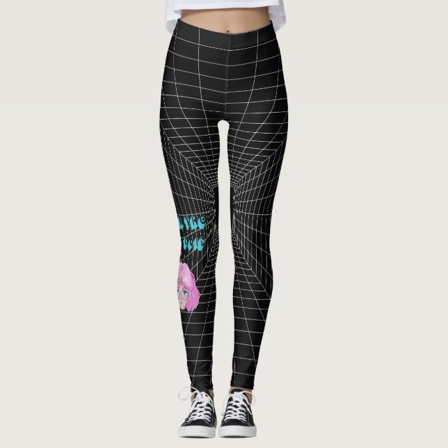 LEGGINGS ENTER THE GRID VOID (Anverso)