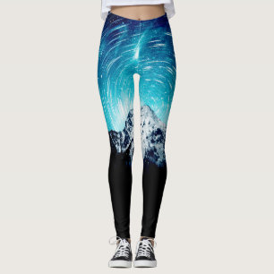 Leggings Entre la galaxia y la montaña
