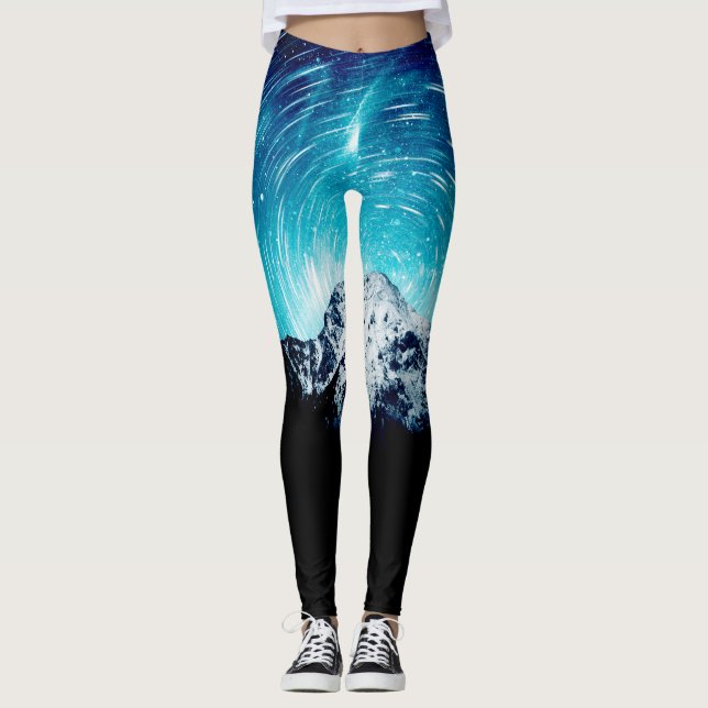 Leggings Entre la galaxia y la montaña (Anverso)