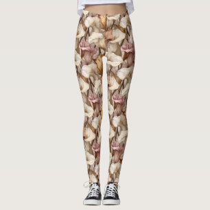 Leggings Entrenamiento de melocotón Lirios de cala Regalos