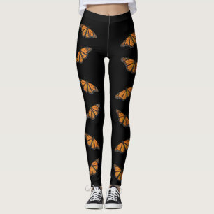 Leggings Envuelva la mariposa monarca