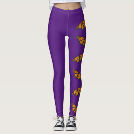 Leggings Envuelva las alas de mariposa monarca