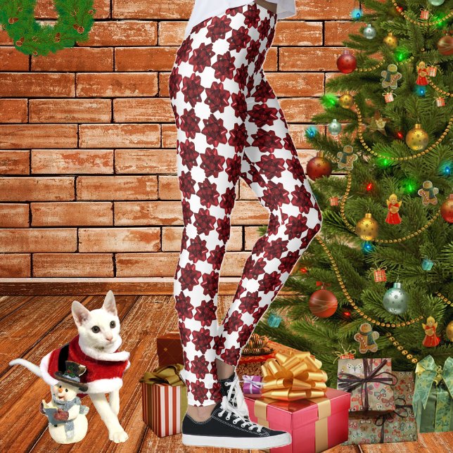 Leggings Envuelva usted mismo - Piernas de arco rojo (Subido por el creador)