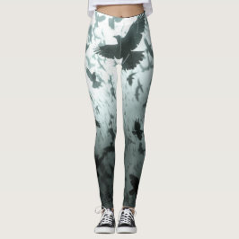 Leggings Envuélvete en Alas. Raven