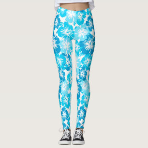 Leggings Epic Hibiscus Hawai Tropical Floral