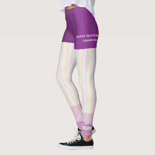 Leggings Equipo de banda Pastel/Leggings del Club con corto
