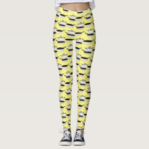 Leggings Equipo de cocina ilustracion personalizado