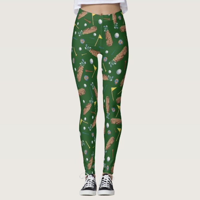 Leggings Equipo de golf (Anverso)