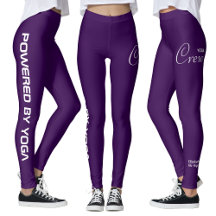Equipo de Yoga de Impresión Personalizada Púrpura