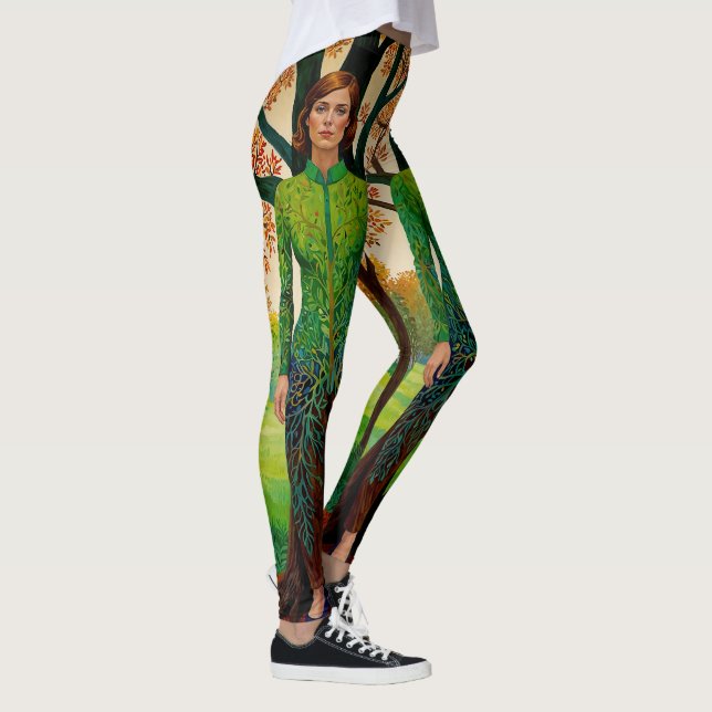 Leggings “Erdessa’s Portrait”  - The Disguise of Stillness (Derecha)