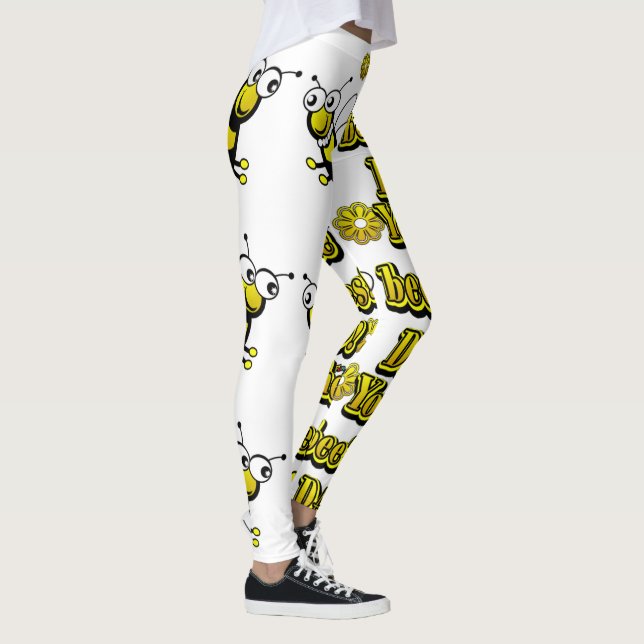 Leggings Eres las abejas rodillas daddio bailando abejas Le (Derecha)