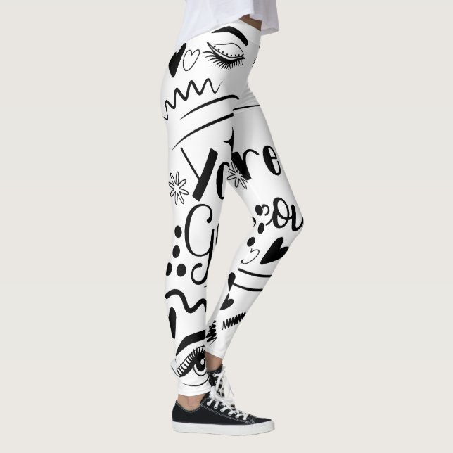 Leggings Eres Tan Hermoso (Derecha)