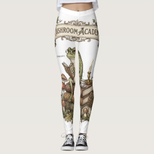 Leggings Erudito sapo leyendo libros hongo Academia Oscura