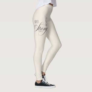 Leggings Es proverbios fuertes 31:25