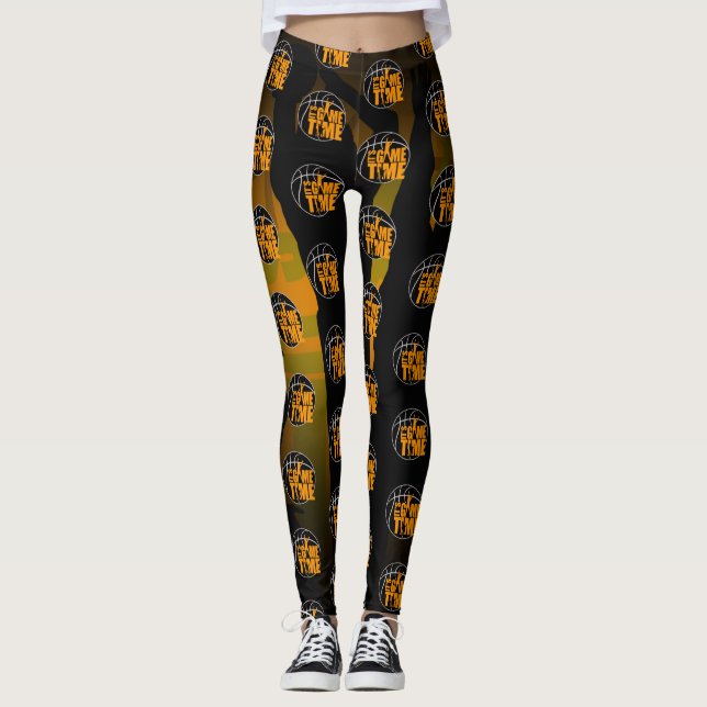 Leggings Es tiempo de juego - Amarillo (Anverso)