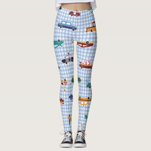 Leggings Esbozo de coche corto: sencillo y sin inconvenient
