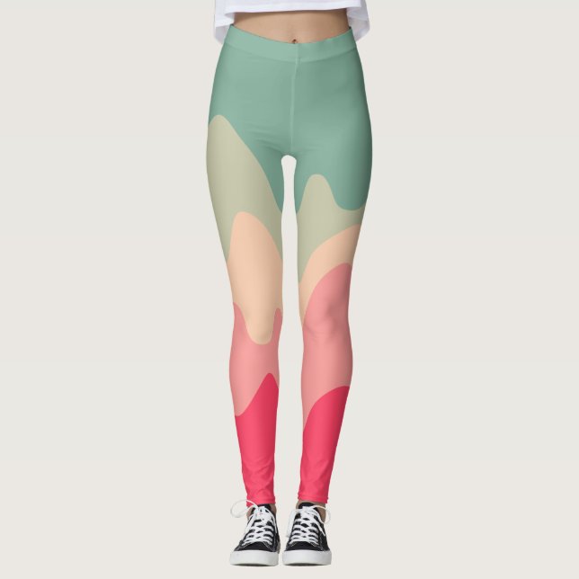 Leggings Esbozo de sonido 04 (Anverso)