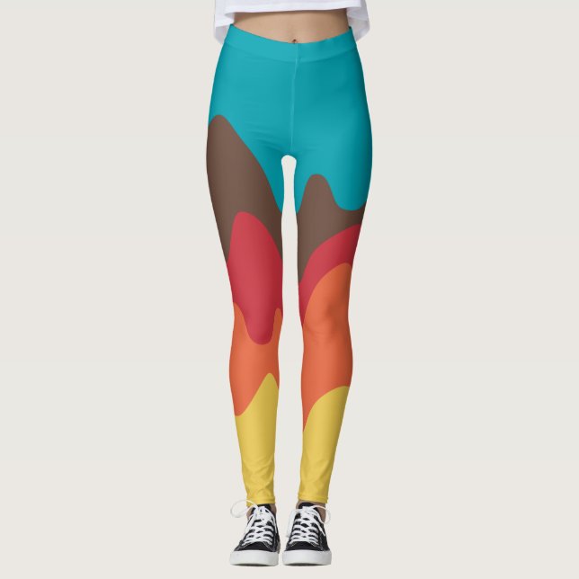 Leggings Esbozo de sonido 08 (Anverso)