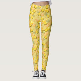 Leggings Escala de oro de Mermaid