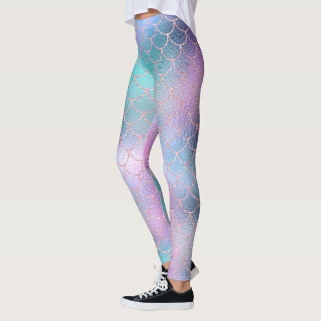 Leggings Escalas de Sirenas (Izquierda)