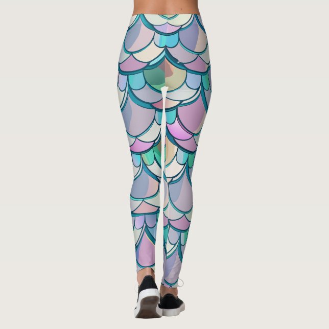 Leggings Escalas de Sirenas (Reverso)